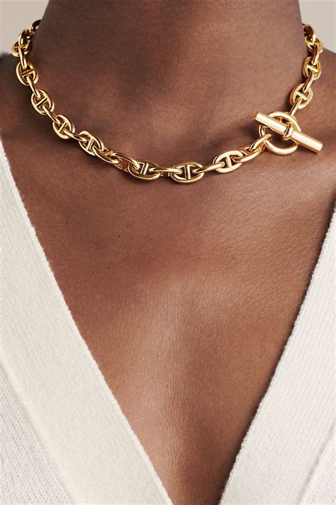 hermes chaine d'ancre necklace